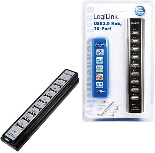 Logilink Usb 2.0-hub 10 Port – Logilink