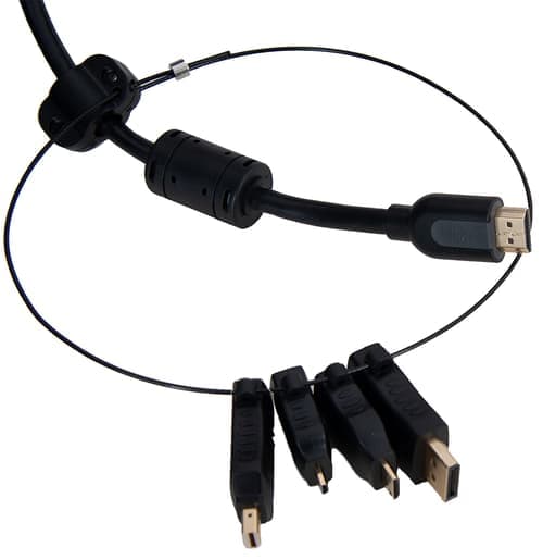 Prokord Hdmi-adapterinauha Hdmi Displayport, Hdmi, Mini Displayport, Hdmi, Micro Hdmi, Hdmi, Mini Hdmi, Hdmi – Prokord