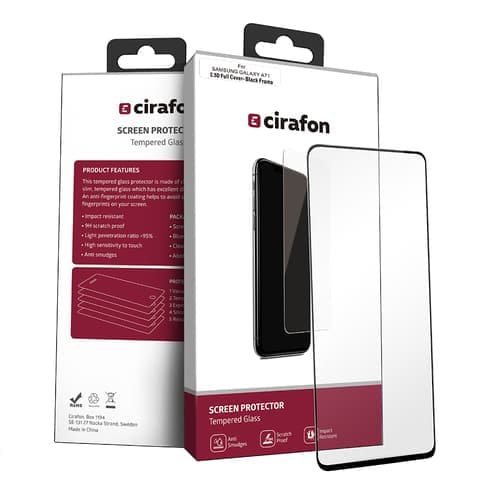 Cirafon Asahi Silicate(double Tempered)samsung Galaxy A71 – Cirafon