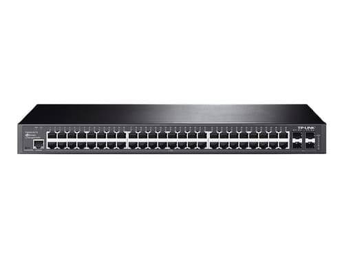 Tp-link Jetstream Tl-sg3452 Verkkokytkin Hallittu L2 Gigabit Ethernet (10/100/1000) 1u Musta – TP-Link