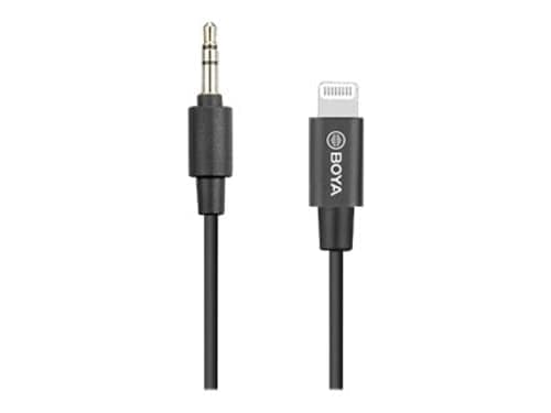Boya By-k1 3.5mm Trs To Lightning Audio Adapter – Boya