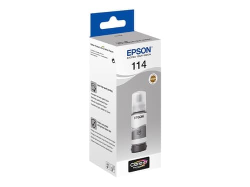 Epson Muste, Harmaa, 114 Bottle – Et8500/et-8550 – Epson
