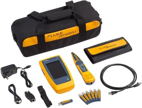 Fluke Networks Fluke Liq-kit Verkkokaapelin Testeri Poe-testeri Harmaa, Keltainen – Fluke Networks