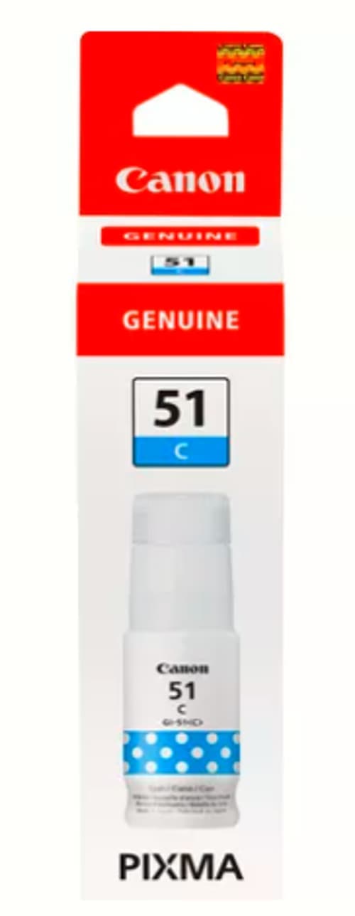 Canon Ink Cyan Gi-51 Y - G1520/g2550/g2560/g3520/g3560 – Canon