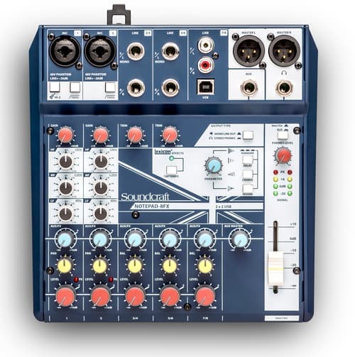 Soundcraft Notepad-8fx – Soundcraft