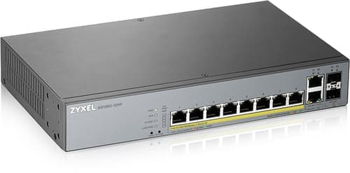 Zyxel Nebula Gs1350-12hp Smart Surveillance Poe Switch 130w – Zyxel