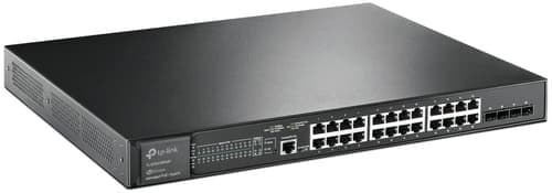 Tp-link Jetstream Tl-sg3428xmp Verkkokytkin Hallittu L2+ Gigabit Ethernet (10/100/1000) Power Over Ethernet -tuki 1u Musta – TP-Link