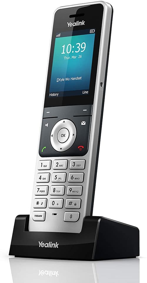 Yealink W56h Cordless Ip Dect Handset For Use With W60b Base Station – Yealink