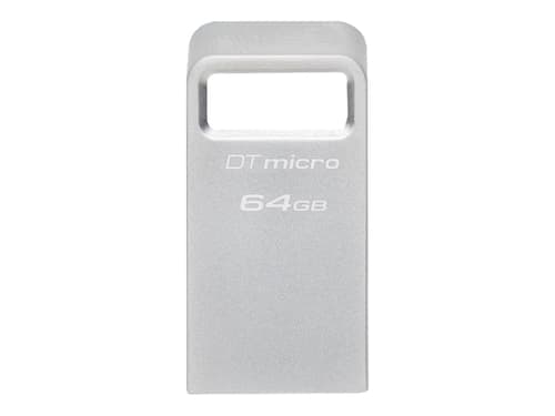 Kingston Technology Datatraveler Micro Usb-muisti 64 Gb Usb A-tyyppi 3.2 Gen 1 (3.1 Gen 1) Hopea 64gb Usb-a Hopea – Kingston
