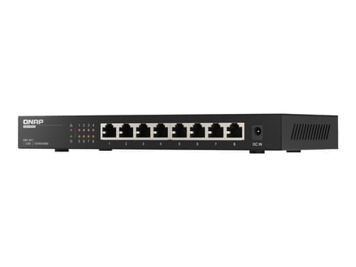 Qnap Qsw-1108-8t Verkkokytkin Hallitsematon 2.5g Ethernet (100/1000/2500) Musta – QNAP SYSTEMS