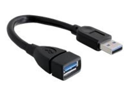 Delock 82776 Usb-kaapeli 0,15 M Musta 0.15m Musta – Delock