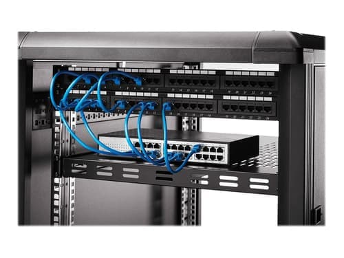 Startech 1u Adjustable Mount Depth Heavy Duty Vented Rack Mount Shelf – Startech