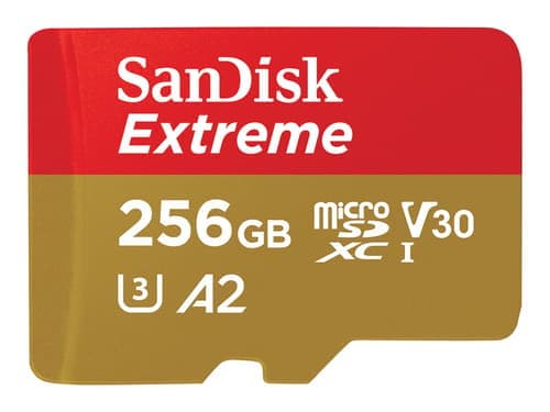 Sandisk Extreme 256 Gb Microsdxc Uhs-i Luokka 3 256gb Microsdxc Uhs-i – SanDisk