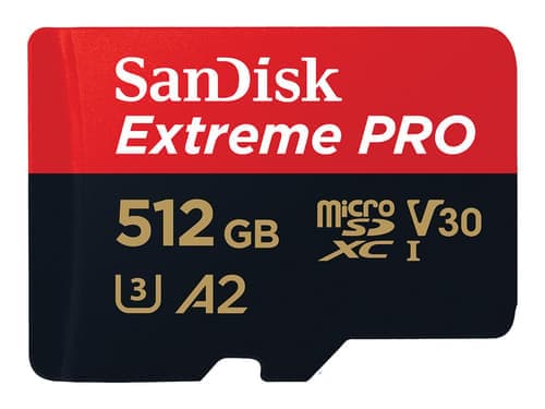 Sandisk Extreme Pro 512 Gb Microsdxc Uhs-i Luokka 10 512gb Microsdxc Uhs-i – SanDisk