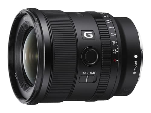 Sony Fe 20 Mm F1.8 G Milc Ultralaajakulmaobjektiivi Musta – Sony