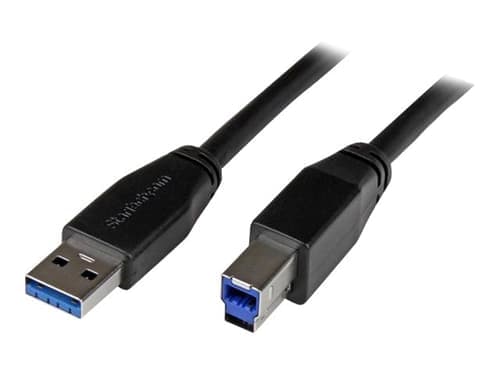 Startech 30ft Active Usb 3.0 Usb-a To Usb-b Cable 10m Usb-a Usb-b Musta – Startech