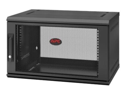 Apc Netshelter Wx 6u Single Hinged Wall-mount Enclosure 400mm Deep Seinään Asennettava Laitekehikko Musta – APC