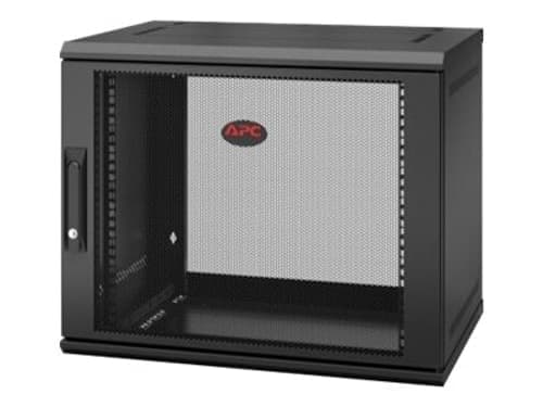 Apc Netshelter Wx 9u Single Hinged Wall-mount Enclosure 400mm Deep. Seinään Asennettava Laitekehikko Musta – APC