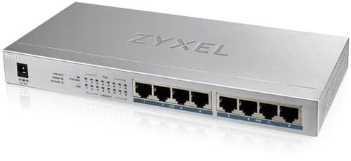 Zyxel Gs1008hp 8xgbit Unmanaged Poe+ 60w Switch – Zyxel