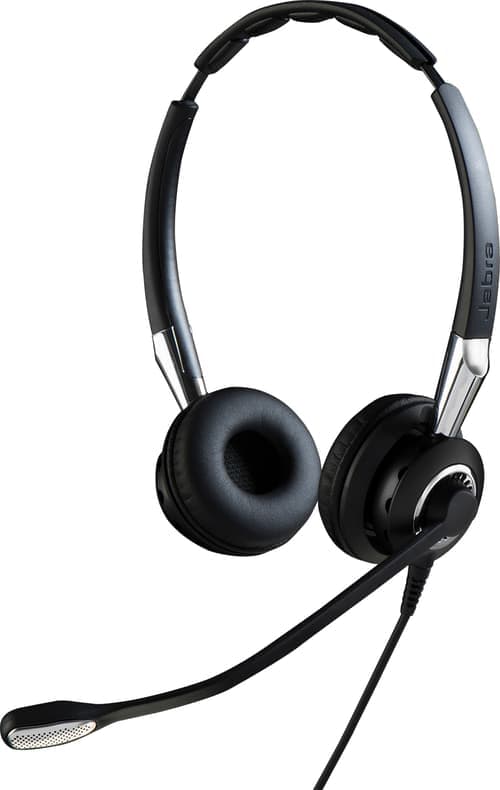 Jabra Biz 2400 Ii Qd Duo Nc Wideband Balanced Stereo Hopea, Musta – Jabra