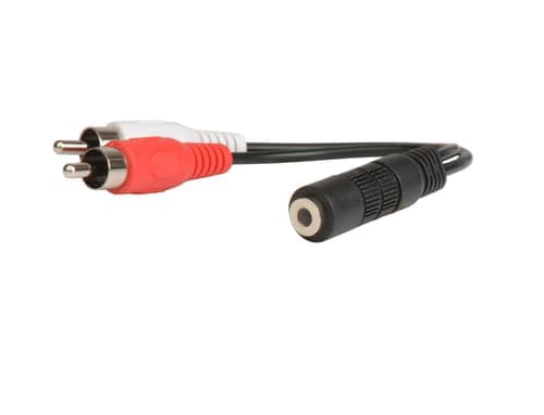 Prokord Audio Adapteri 0.1m 3,5mm 2 X Rca – Prokord