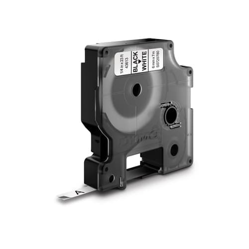 Dymo Tape D1 6mm Musta/valkoinen – Dymo