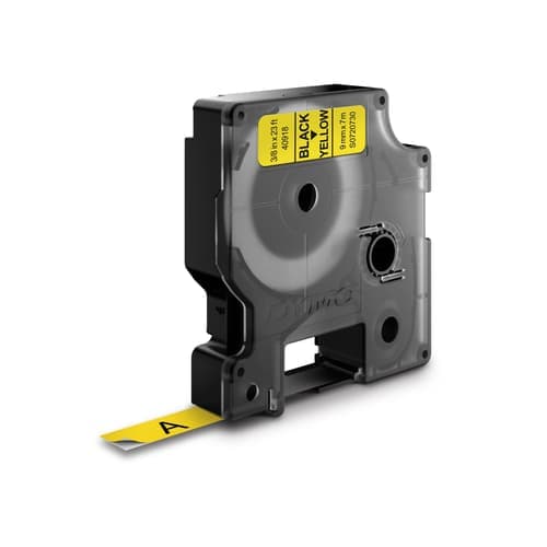 Dymo Tape D1 9mm Musta/keltainen – Dymo