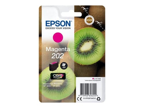 Epson Muste Magenta 4.1ml 202 - Xp-6000/xp-6005 – Epson