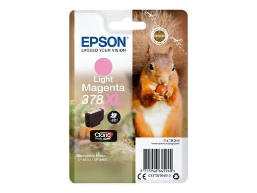 Epson Muste Kevyt Magenta 10.3ml 378xl - Xp-15000/xp-8500/xp-8505 – Epson