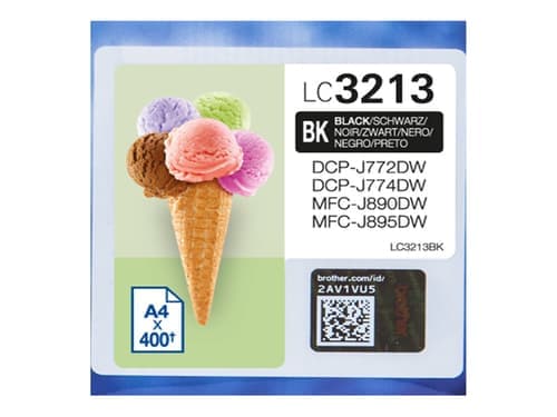 Brother Muste Musta Lc-3213bk - Dcp-j772dw/dcp-j774dw – Brother