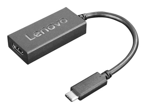 Lenovo Ulkoinen Videoadapteri 0.24m Usb-c Hdmi Musta – Lenovo