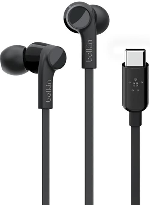 Belkin Wired Earbuds Usb-c Musta – Belkin