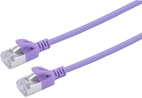 Prokord Tp-cable U/ftp Cat.6a Slim Lszh Rj45 2.5m Purple Rj-45 Cat 6a 2.5m Purppura – Prokord