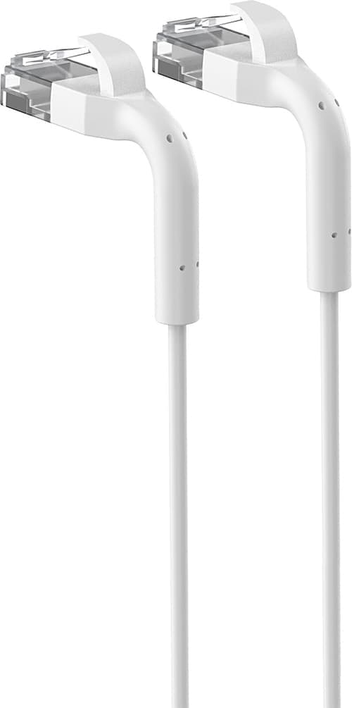 Prokord Ethernet Cat.6 Patch Cable Bendable Rj45 1m Wh Rj-45 Cat 6 1m Valkoinen – Prokord
