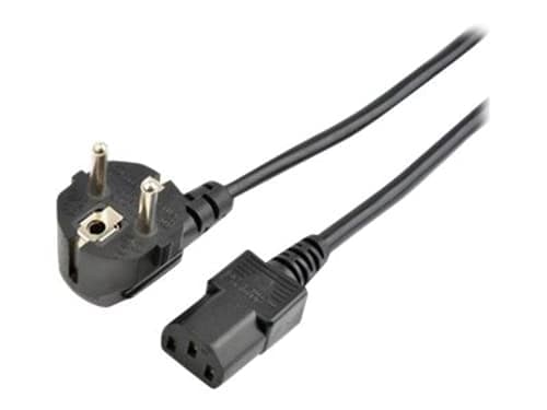 Prokord Dpc-shuc133ba Virtajohto Musta 3 M Cee7/7 C13 Liitin 3m Cee7/7 C13 Musta – Prokord