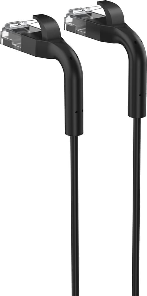 Prokord Ethernet Cat.6 Patch Cable Bendable Rj45 1m Bl Rj-45 Cat 6 1m Musta – Prokord