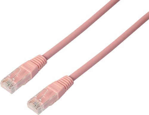 Prokord Tp-cable Utp Cat.6 Unshielded Lszh Rj45 3m Pink Rj-45 Cat 6 3m Vaaleanpunainen – Prokord