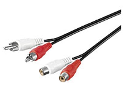 Microconnect Äänikaapeli 5m 2 X Rca 2 X Rca – Microconnect
