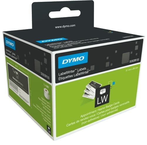 Dymo Ei Tarrapintaiset Tapaamis/nimikortit – Dymo