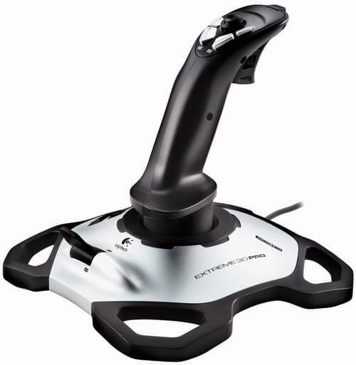 Logitech Extreme 3d Pro Musta, Valkoinen – Logitech