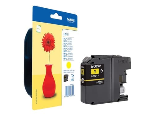 Brother Muste Keltainen Lc121y - Dcp-j752dw – Brother