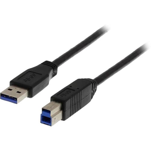 Deltaco Usb3-120s 2m Usb-a Usb-b Musta – Deltaco
