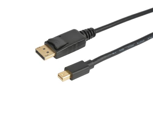 Prokord Displayport -kaapeli 5m Displayport Mini Displayport Musta – Prokord