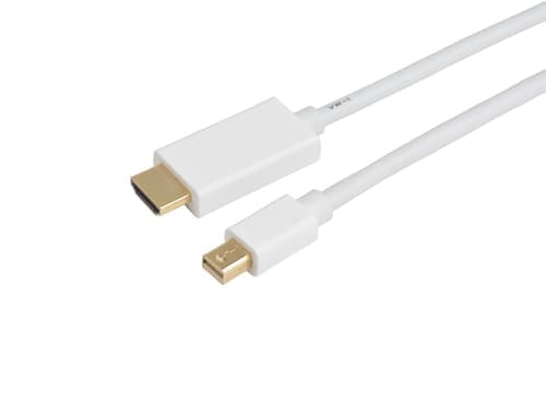 Prokord Hdmi-kaapeli 3m Mini Displayport Hdmi Valkoinen – Prokord