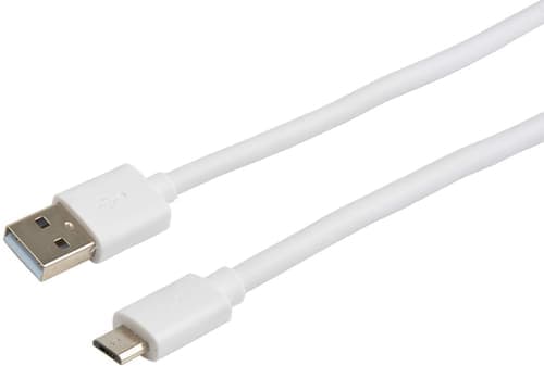Cirafon Usb-kaapeli 3m Micro Usb-b Usb-a Valkoinen – Cirafon
