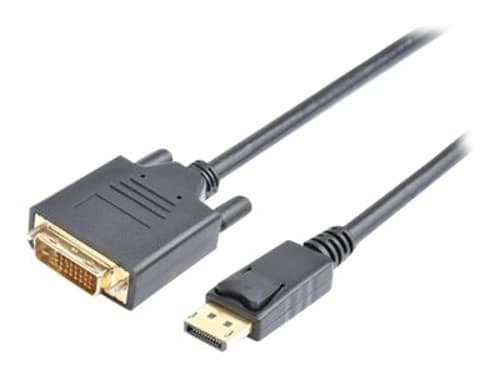 Prokord Displayport -kaapeli 2m Displayport Dvi Musta – Prokord