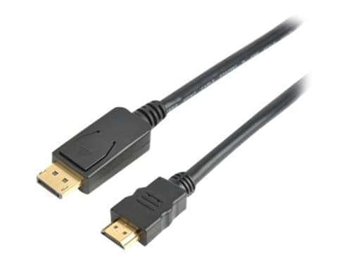 Prokord Hdmi-kaapeli 1m Displayport Hdmi Musta – Prokord