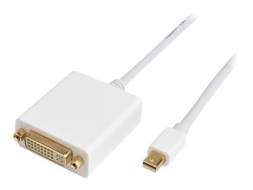 Prokord Displayport -kaapeli 1m Mini Displayport Dvi-d Valkoinen – Prokord