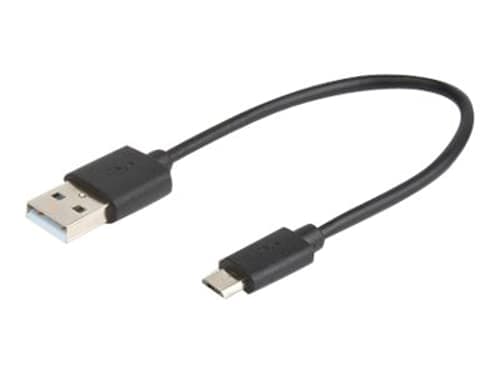 Prokord Usb-kaapeli 0.25m Usb-a Micro Usb-b Musta – Prokord