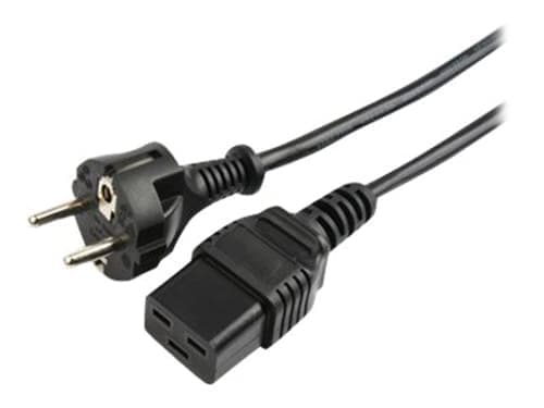 Prokord Virtajohto 2m Cee7/7 C19 Musta – Prokord